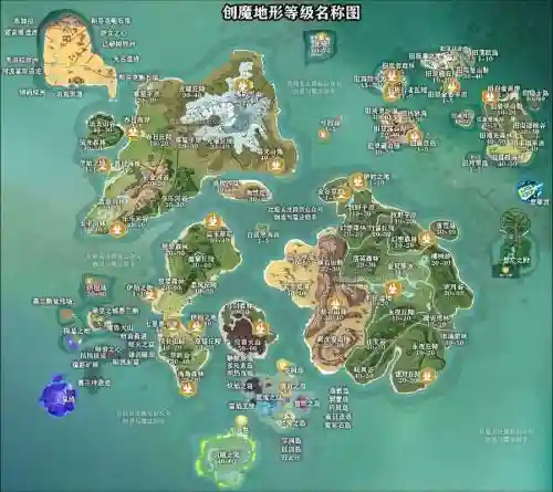 创造与魔法攻略地图打插图