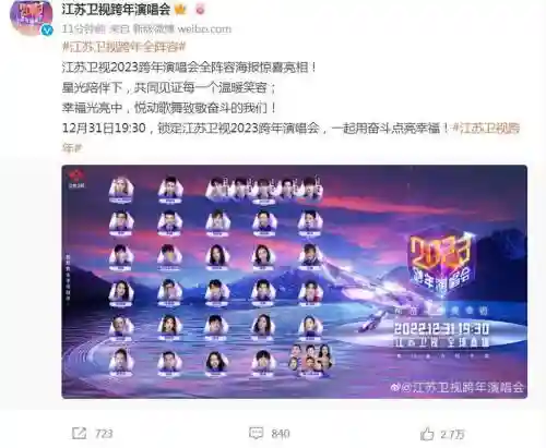 年会阵容海报插图