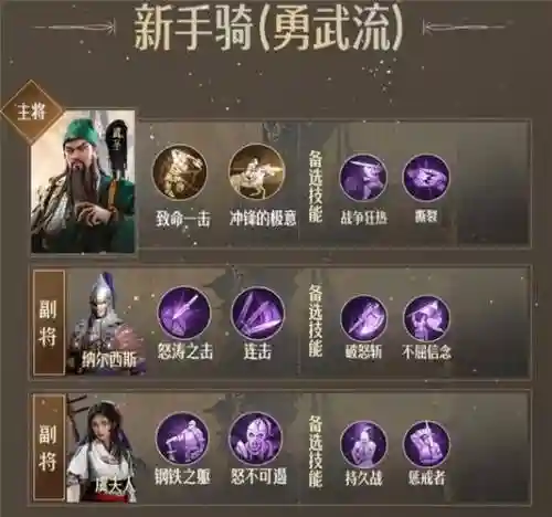 豪华骑士阵容搭配插图
