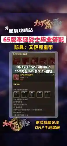 6.1战士毕业装备插图