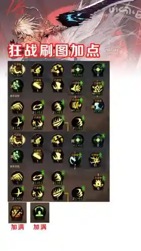 1.4狂战士技能加点插图