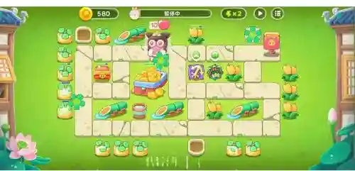 保卫萝卜讯玩版第64关攻略