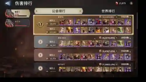 潮汐boss阵容搭配
