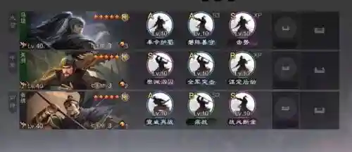 率土之滨双马阵容