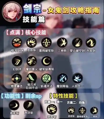 剑宗主要技能加什么插图