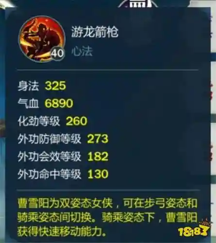 曹雪阳箭雨装什么技能插图