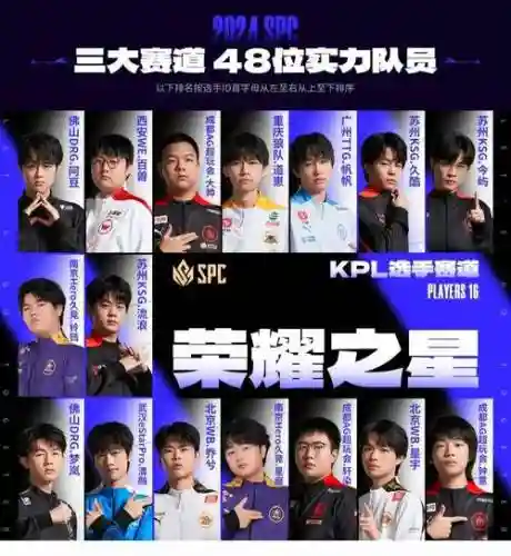 kpl选手阵容搭配