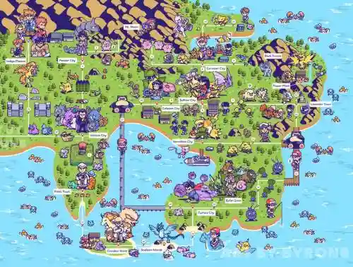 pokemon关东攻略