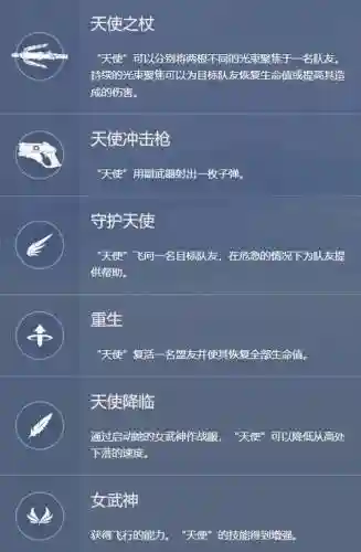 守望先锋每个人的技能