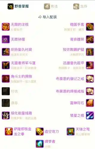 奥迪尔猎人装备属性_1插图