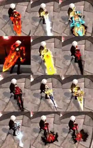 龙之谷黑暗武器外观_1
