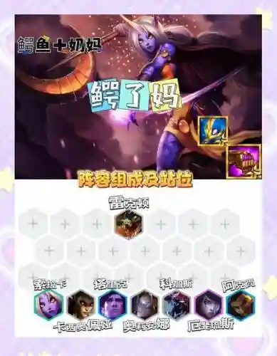 奶妈鳄鱼阵容搭配插图
