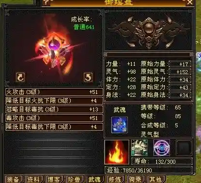 天龙八部武魂有技能吗_1插图