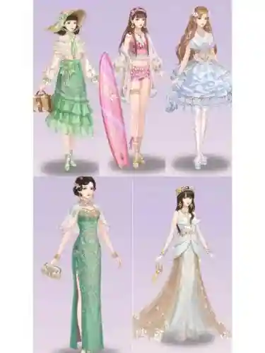 装扮女王第一期搭配阵容_1