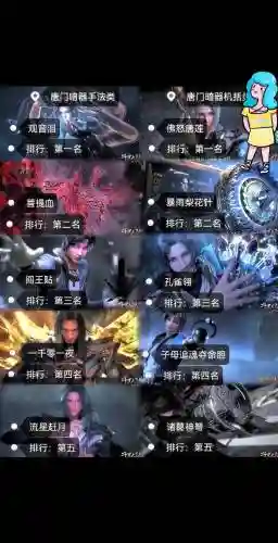 斗罗大陆武器排行榜