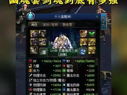 幽魂套12武器的加成比例插图
