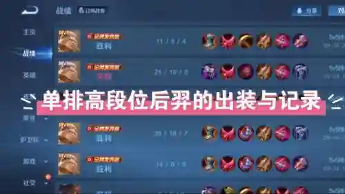 后羿单排阵容搭配_1