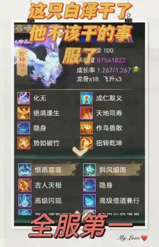 白泽觉醒技能