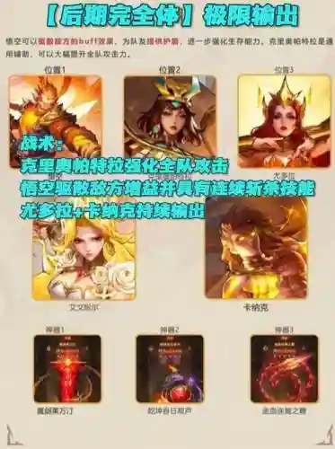 武神阵容搭配技巧插图