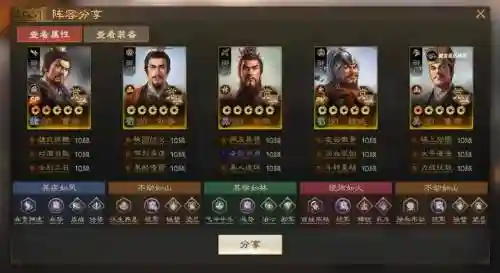 官渡曹操阵容搭配