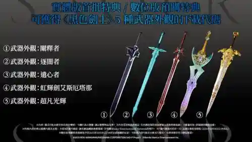 刀剑神域主人公装备_1插图