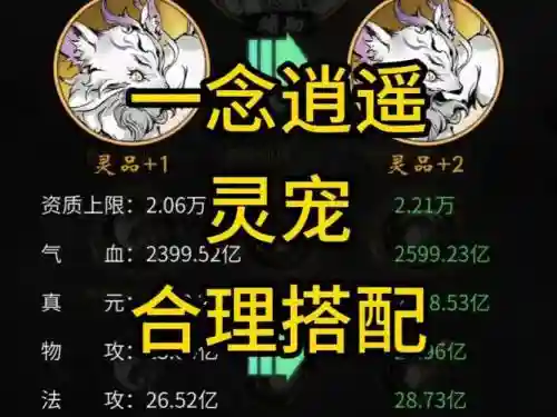 逍遥西游神兽技能搭配，逍遥西游神兽技能搭配推荐