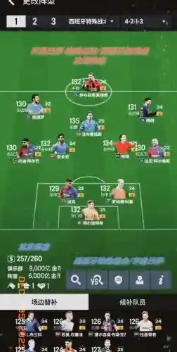 fifa巴萨阵容搭配，fifa巴萨套战术板