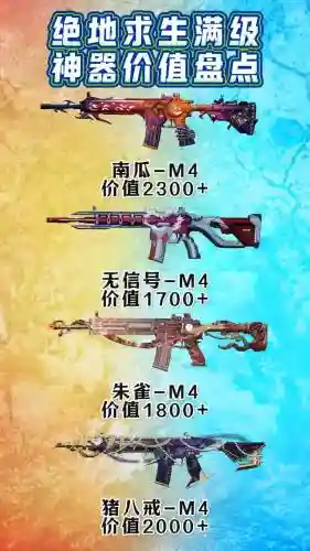 绝地求生所以装备名称，绝地求生武器套装插图