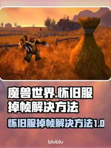 魔兽世界总是卡技能，魔兽世界一用技能就掉帧