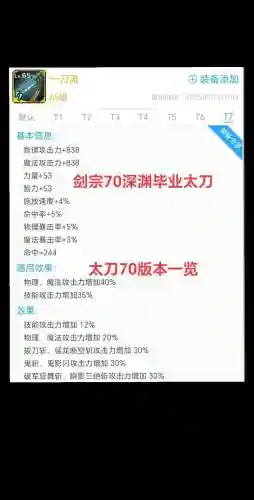 2016剑宗武器选择，2021改版后的剑宗毕业武器