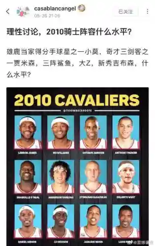 骑士2010赛季阵容搭配，骑士2010赛季阵容搭配最新插图