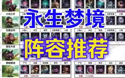 永生梦境阵容搭配，永生梦境生化狂魔阵容插图