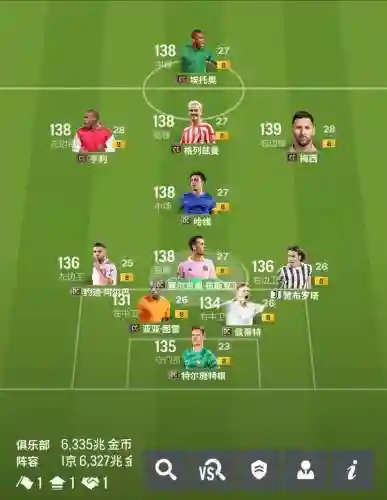 fifa巴萨阵容搭配，fifa巴萨套战术板插图