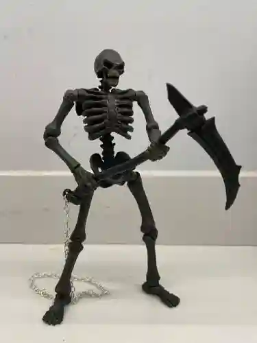 骷髅怪使用几把武器，骷髅的武器插图