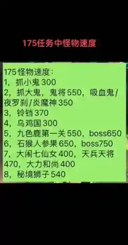 梦幻西游各怪的速度，梦幻西游人物速度多少比怪快插图