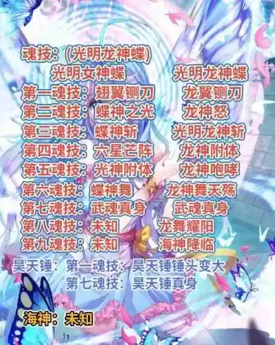 天珠变光明属性的技能，天珠变光明女神蝶插图