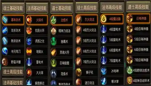 法师电疗流技能，法师技能点