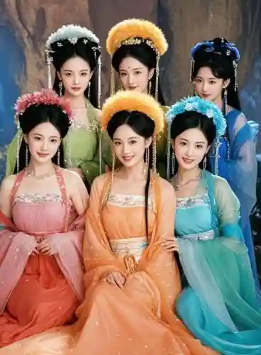 古装全明星阵容搭配，古装明星图片女装 仙女插图