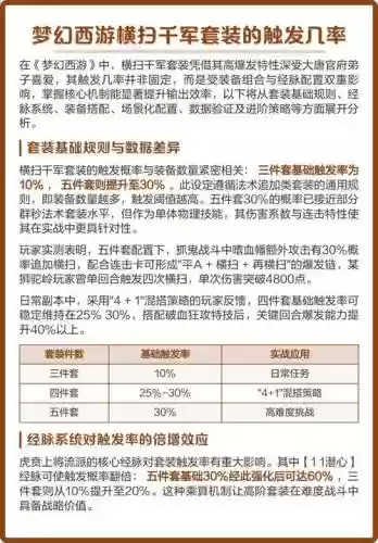 横扫千军梦幻西游四，梦幻西游横扫千军套装怎么样