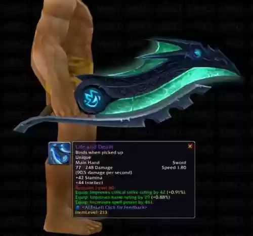 魔兽最小武器,魔兽世界最小的单手剑插图 魔兽最小武器,魔兽世界最小的单手剑插图